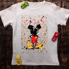 Детская футболка  с принтом - Микки Маус
