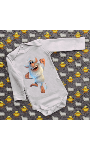 Дитячий боді з принтом - Буба 