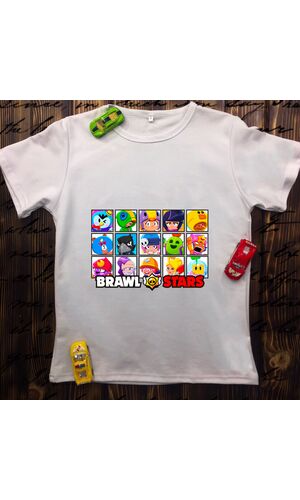Чоловіча футболка з принтом - Brawl Stars