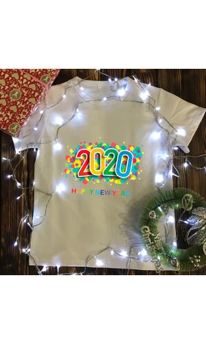 Чоловіча футболка з принтом - Rainbow 2020