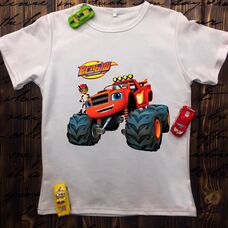 Детская футболка  с принтом - Машина