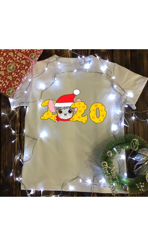 Чоловіча футболка з принтом - 2020