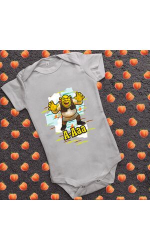 Дитячий боді з принтом - Шрек 