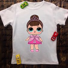 Детская футболка  с принтом - Кукла Лол