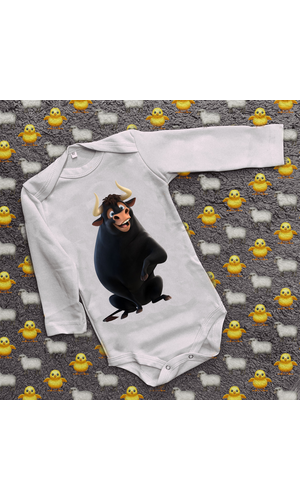 Дитячий боді з принтом - Фердинант